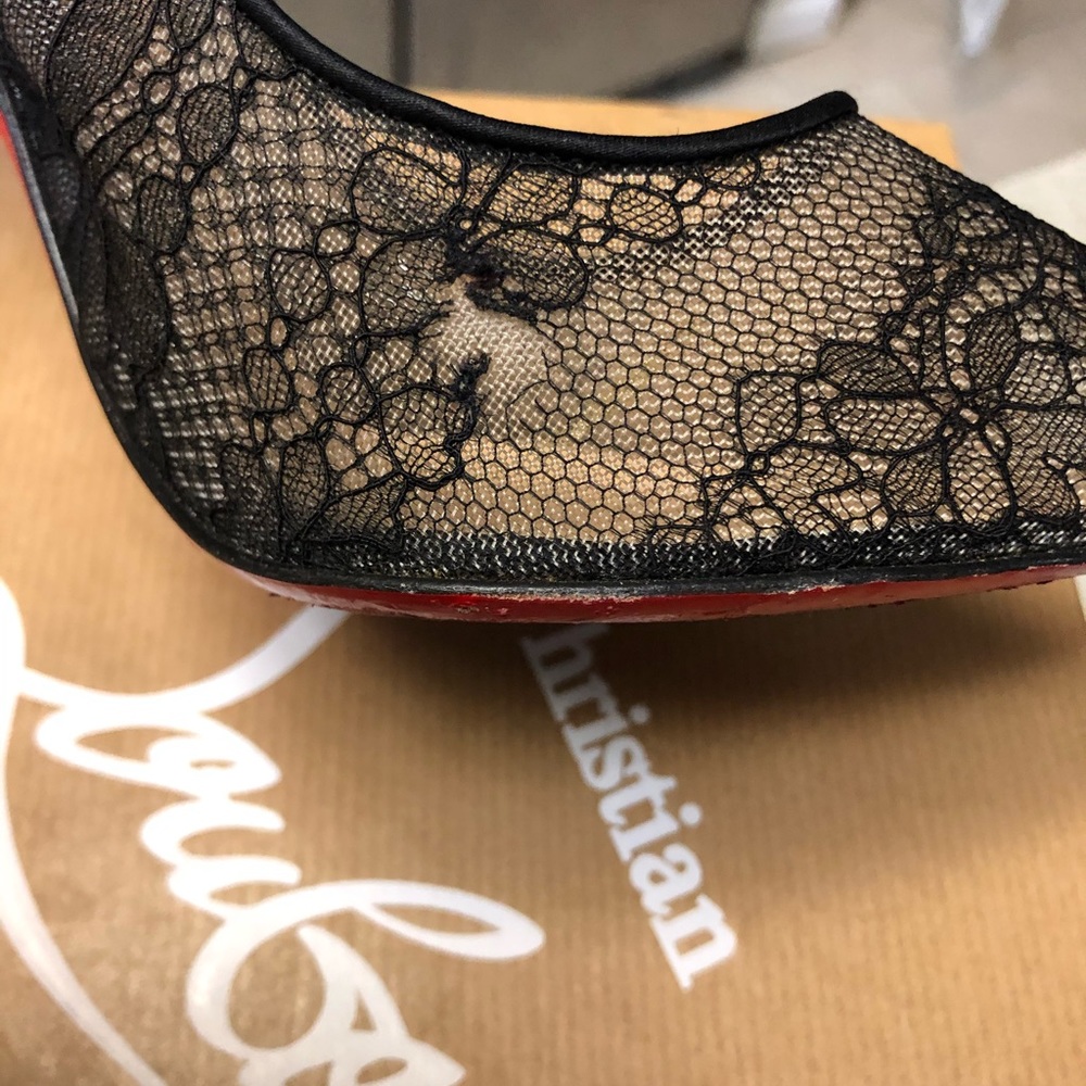 Christian Louboutin Pigalace 120mm sz 38.5 - Picture 8 of 8
